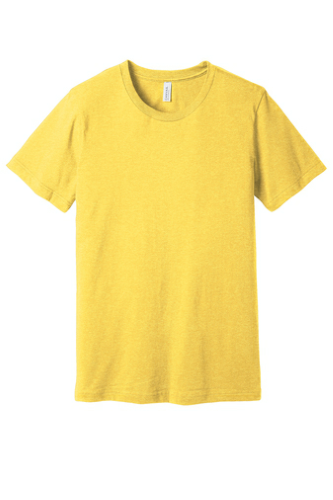 Sample of BELLA+CANVAS Unisex Jersey Short Sleeve Tee in Ht Yellow Gold style