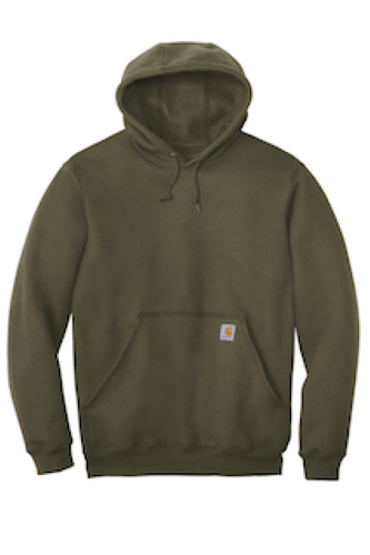 Sample of Carhartt Midweight Hooded Sweatshirt in Moss style