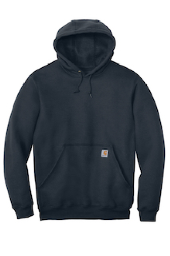 Sample of Carhartt Midweight Hooded Sweatshirt in New Navy style