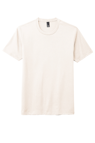 Sample of District Made Mens Perfect Tri Crew Tee in Natural style