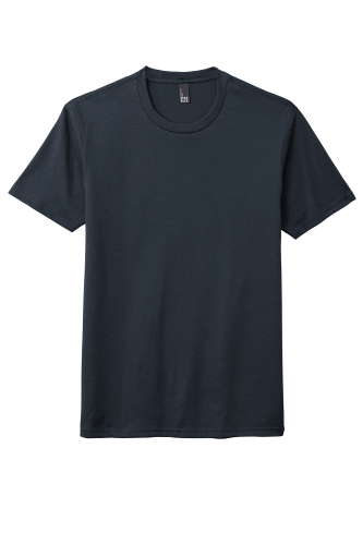 Sample of District Made Mens Perfect Tri Crew Tee in New Navy style