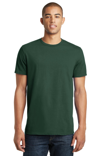 Sample of District The Concert Tee in Forest Green style