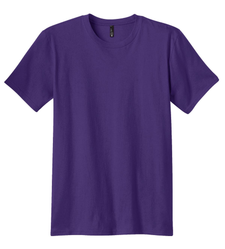 Sample of District The Concert Tee in Purple style