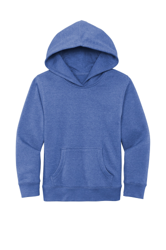 Sample of District Youth V.I.T. Fleece Hoodie DT6100Y in Royal Frost style