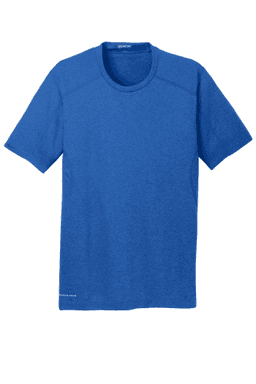 Sample of OGIO ENDURANCE Pulse Crew in Electric Blue from side front