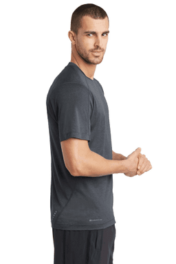 Sample of OGIO ENDURANCE Pulse Crew in Gear Grey from side sleeveleft