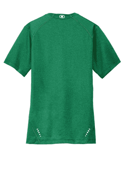 Sample of OGIO ENDURANCE Pulse Crew in Green Shift from side back