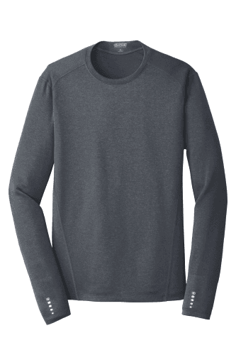 Sample of OGIO ENDURANCE Long Sleeve Pulse Crew in Gear Grey style