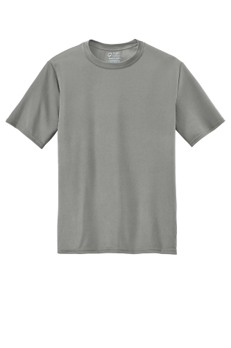 Sample of Port & Company Essential Performance Tee in Grey Concrete style