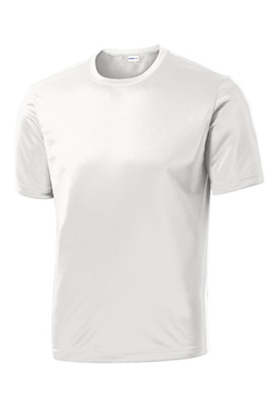 Sample of Sport-Tek PosiCharge Competitor Tee. ST350 in White from side front