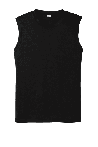 Sample of Sport-Tek Sleeveless Competitor Tee in Black style