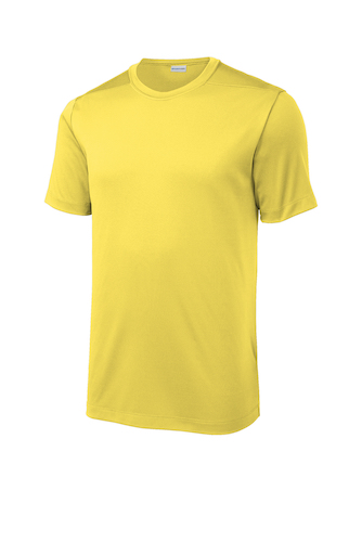 Sample of Sport-Tek ® Posi-UV ™ Pro Tee in Yellow style