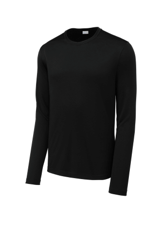 Sample of Sport-Tek ® Posi-UV ® Pro Long Sleeve Tee in Black style