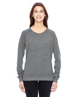 Sample of Alternative 01919E1 Ladies' Locker Room Eco-Jersey Pullover in ECO GREY from side front