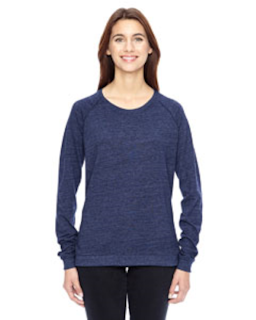 Sample of Alternative 01919E1 Ladies' Locker Room Eco-Jersey Pullover in ECO TRUE NAVY from side front