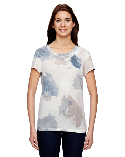 Sample of Alternative 01940E1 Ladies' Ideal Eco-Jersey T-Shirt in ASH DREAMSTATE style