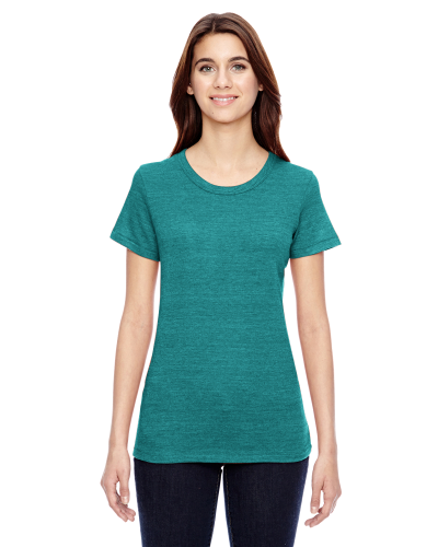 Sample of Alternative 01940E1 Ladies' Ideal Eco-Jersey T-Shirt in ECO TR VIRIDIAN style