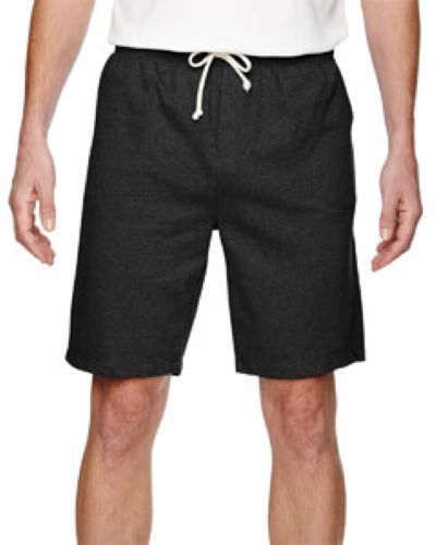 Sample of Alternative 05393E Men's Triple Double Eco-Mock Twist Shorts in ECO BLACK style