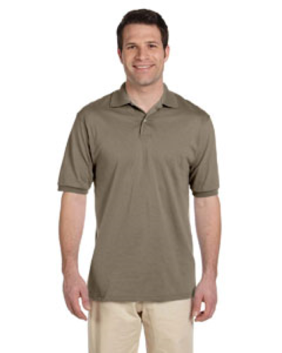 Sample of Jerzees 437 - Adult 5.6 oz. SpotShield Jersey Polo in SAFARI style