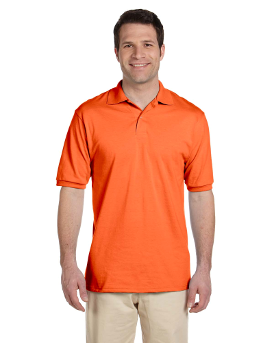 Sample of Jerzees 437 - Adult 5.6 oz. SpotShield Jersey Polo in SAFETY ORANGE style