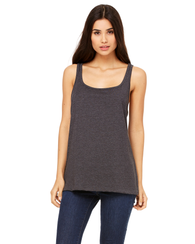 Sample of Bella 6488 - Ladies' Relaxed Jersey Tank in DK GREY HTHR style