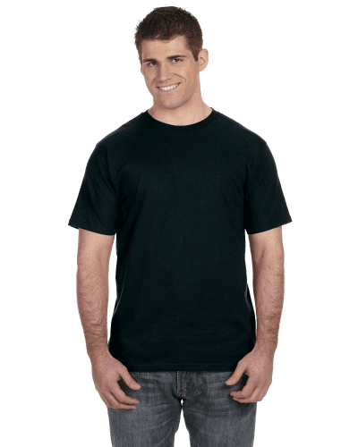 Sample of Anvil 980 - 100% Cotton Lightweight T-Shirt in BLACK style