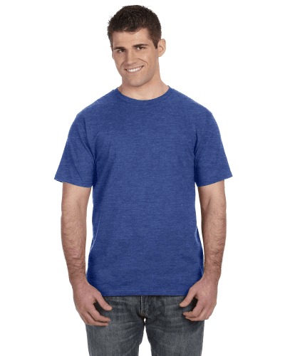 Sample of Anvil 980 - 100% Cotton Lightweight T-Shirt in HEATHER BLUE style