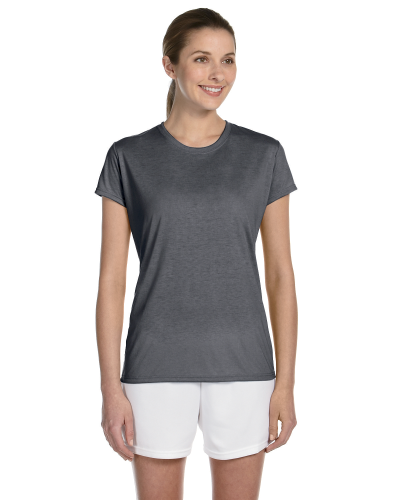 Sample of Gildan G420L - Ladies' Performance 100% Polyester Tee in CHARCOAL style