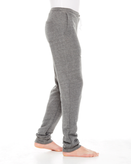 Sample of American Apparel HVT450 Unisex Classic Sweatpant in ZINC from side sleeveleft