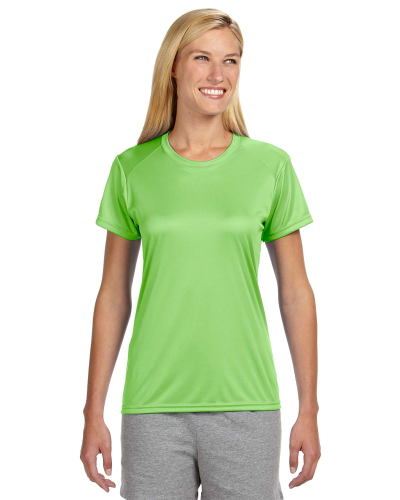 Sample of A4 NW3201 Ladies' Short-Sleeve Cooling Performance Crew in LIME style