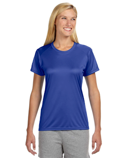 Sample of A4 NW3201 Ladies' Short-Sleeve Cooling Performance Crew in ROYAL from side front