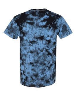 Sample of Crystal Tie Dyed T-Shirt in Black Columbia from side back