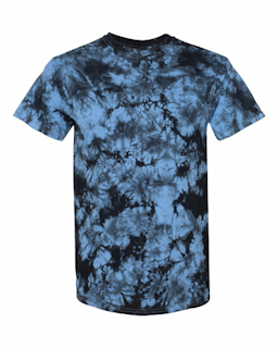 Sample of Crystal Tie Dyed T-Shirt in Black Columbia from side front