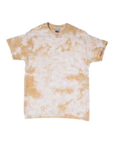 Sample of Crystal Tie Dyed T-Shirt in Honey style