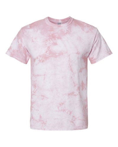 Sample of Crystal Tie Dyed T-Shirt in Rose style