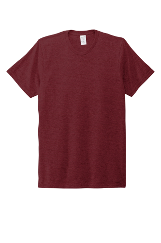 Sample of Allmade  Unisex Tri-Blend Tee AL2004 in Vino Red style