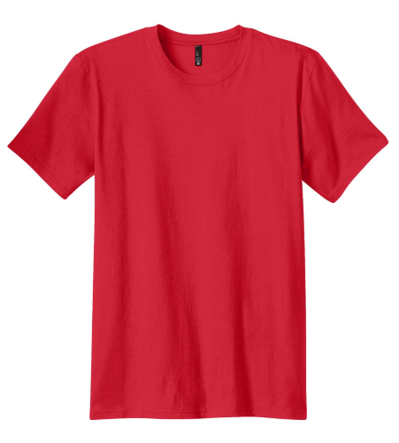 Sample of District The Concert Tee in New Red style