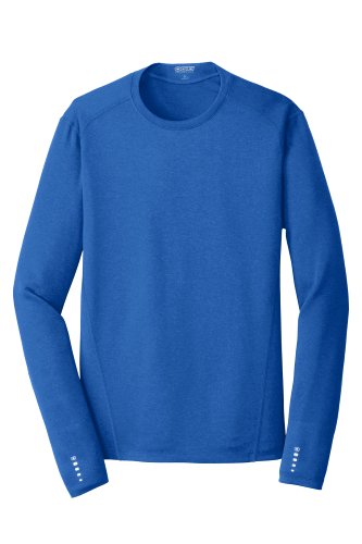 Sample of OGIO ENDURANCE Long Sleeve Pulse Crew in Electric Blue style