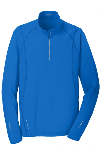 Sample of OGIO ENDURANCE Nexus 1/4-Zip Pullover in Electric Blue style