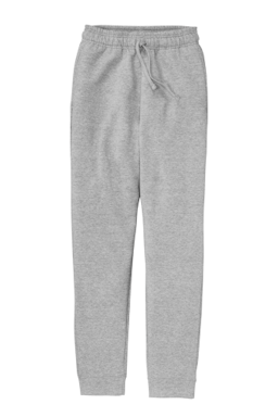 Sample of Port & Company Core Fleece Jogger in AthlHthr from side front